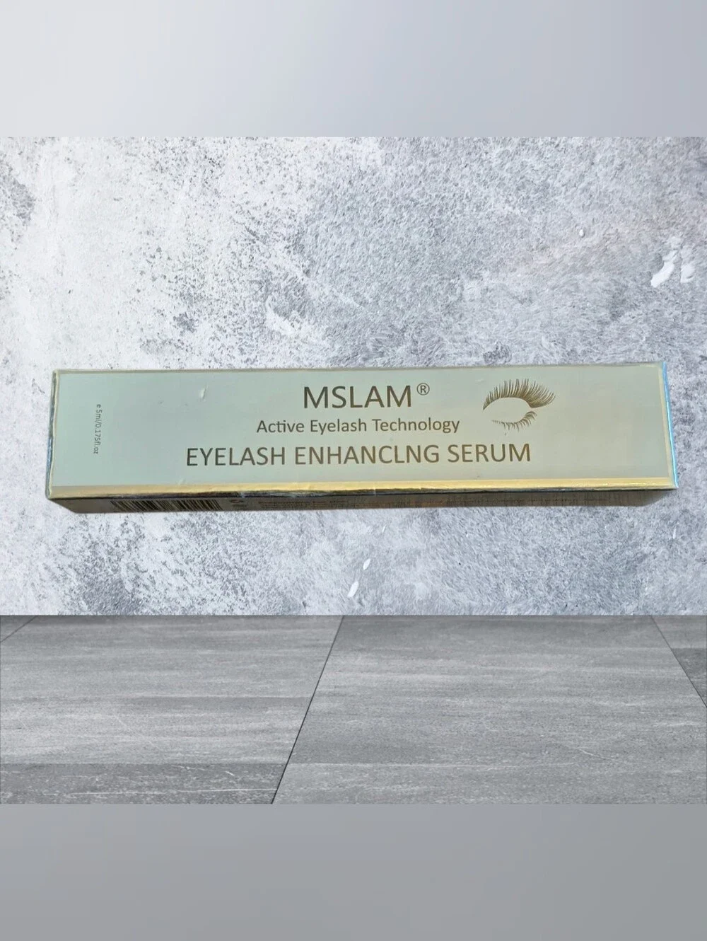 MSLAM Active Eyelash Technology Eyelash Enhancing Serum 5ml - Brand New & Sealed